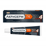 Акридерм ГК комбинированный препарат от дерматита, крем 15 г