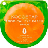 Kocostar Патчи для глаз гидрогелевые тропические фрукты папайя 2 шт/1 пара