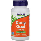 NOW Dong Quai, Дудник Китайский 520 мг капс 100 шт