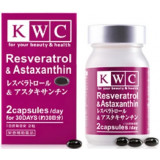 Kwc капс 60 шт ресвератрол и астаксантин