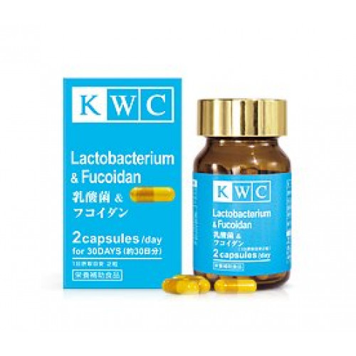 Kwc капс 60 шт лактобактерии с фукоиданом