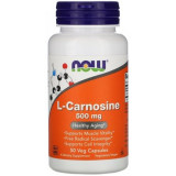 NOW L-Carnosine, L-Карнозин 500 мг капс 50 шт