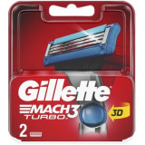 Gillette mach3 turbo кассеты 2 шт