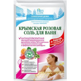 Соль для ванн Крымская розовая Антицеллюлитная 500 г Санаторий Дома