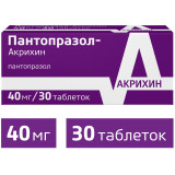 Пантопразол-Акрихин таб 40 мг 30 шт