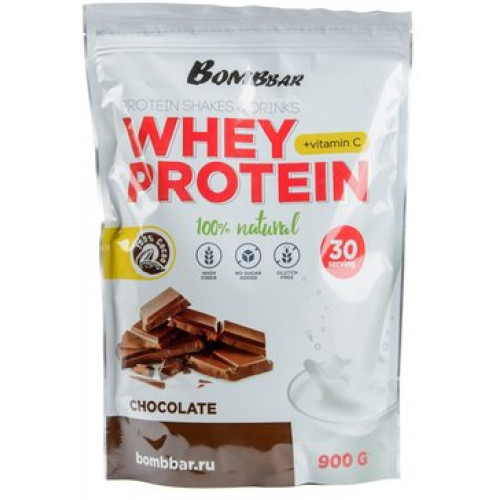 Bombbar Whey Protein коктейль протеиновый 900г шоколад