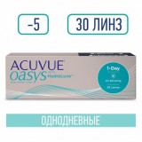 Acuvue 1-day oasys линзы контактные with hydraluxe -5.00/8.5/14.3 30 шт
