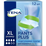 Tena Pants Plus Подгузники-трусы для взрослых р.XL 12 шт