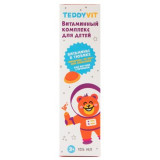 Витамины для детей TeddyVit гель со вкусом апельсина 125 мл