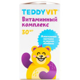 TeddyVit комплекс витаминный 30 шт со вкусом облепихи