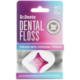 Зубная нить Dr.Dente плоская 65м