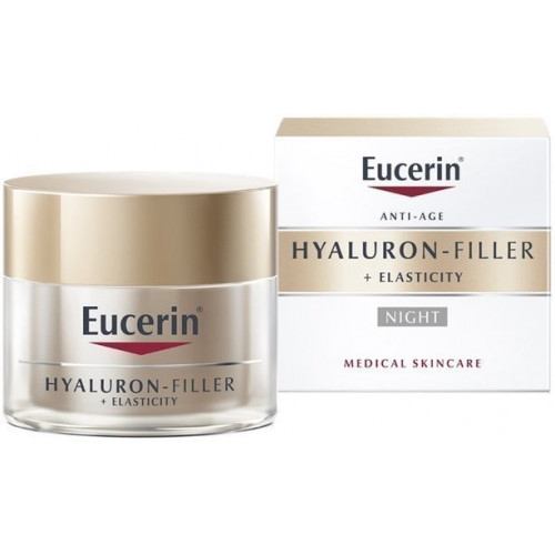 Eucerin Hyaluron-Filler+elasticity крем  для ночного ухода за кожей 50мл