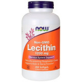 NOW Lecithin, Лецитин 1200 мг капс 200 шт