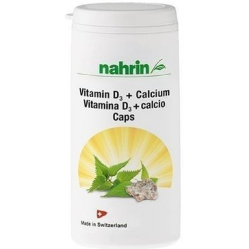 Nahrin Витамин Д3 +Кальций капс. 60 шт
