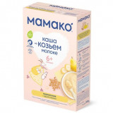 Мамако Каша пшеничная с грушей и бананом на козьем молоке 200 г с 6 месяцев
