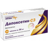 Дапоксетин-СЗ таб 30 мг 10 шт