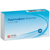 Тадалафил-Ксантис таб 5 мг 28 шт