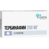 Тербинафин таб 250 мг 14 шт