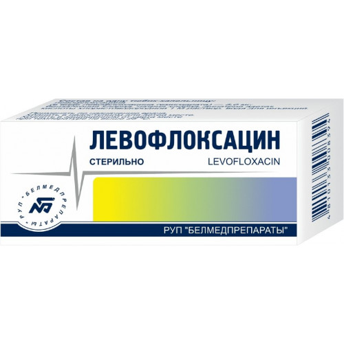 Левофлоксацин капли гл. 0.5% 5мл фл