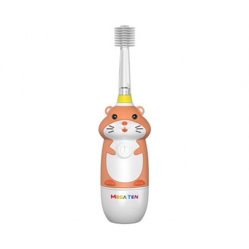 Электрическая детская зубная щётка Хомячок Mega Ten kids sonic