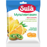 Sula Леденцы без сахара Мультивитамин 60 г