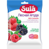 Sula Леденцы без сахара Лесные ягоды 60 г