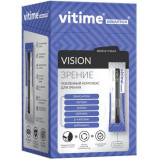 Vitime Усиленный комплекс для зрения, батончик желейный стик 10 шт
