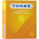 Torex презерватив 3 шт ребристый