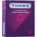 Презервативы ультратонкие 3 шт Torex
