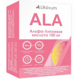 Альфа-Липоевая кислота таб 100 мг 30 шт Liksivum