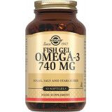 Солгар Рыбий жир Омега-3 740 мг капс 50 шт