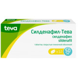 Силденафил-Тева таб 50 мг 12 шт