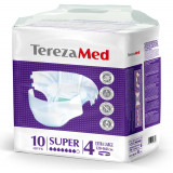 Подгузники для взрослых TerezaMed/ТерезаМед Super XL (р.4) 10 шт