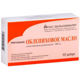 Облепиховое масло суппозитории 500 мг 10 шт