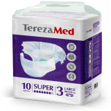 Подгузники для взрослых TerezaMed/ТерезаМед Super Large (р.3) 10 шт