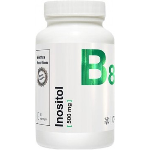Elentra Nutrition Инозитол 500 мг капс 60 шт