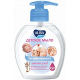 Aura мыло жидкое детское мягкий уход ultra comfort 250мл
