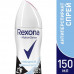 Rexona антиперспирант-дезодорант спрей женский Невидимая Прозрачный кристалл, защита от пятен, 150 мл