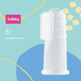 Lubby Зубная щетка на палец массажная, 1 шт 13696