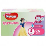 Huggies трусики-подгузники для девочек р.5 13-17кг box 96 шт