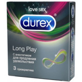 Durex презерватив 3 шт long play