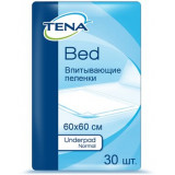 Простыни впитывающие TENA Bed Underpad Normal 60х60 см 30 шт