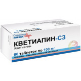 Кветиапин-СЗ таб 100 мг 60 шт