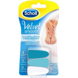 Scholl velvet smooth насадки для электрической пилки для ногтей сменные 3 шт