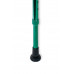 Трость телескопическая с ортопедической рукояткой AMCT25, цвет: зеленый