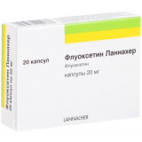 Флуоксетин-ланнахер капс. 20мг 20 шт