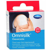 Omnisilk Пластырь фиксирующий шелковый белый 5 см х 5 м, 1 шт