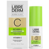 Librederm витамин c крем для тонкой кожи вокруг глаз укрепляющий 15мл