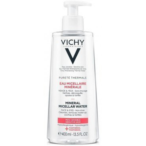 VICHY PURETE THERMALE Мицеллярная вода для чувствительной кожи, 400 мл