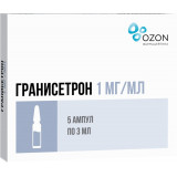 Гранисетрон концентрат для приготовления раствора для инф. 1 мг/мл 3 мл амп 5 шт